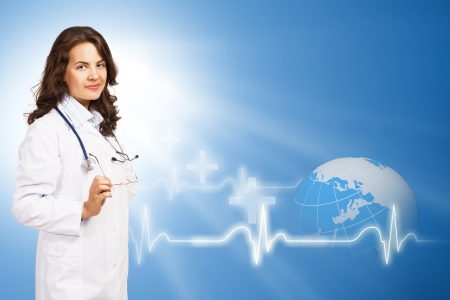young female doctor, White Coat Syndrome