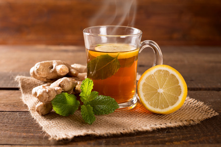 Morning Sickness Ginger Lemon Tea