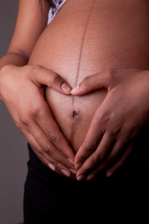 23 Weeks Pregnant Linea Nigra