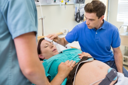 40 Weeks Pregnant Woman Hospital
