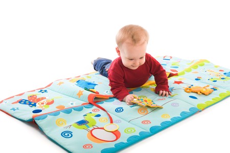 Baby 6 Months Old Playing