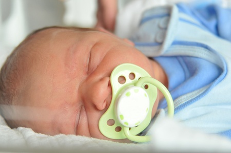 Newborn Baby week 4 Pacifier