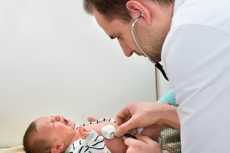 Doctor Checking Baby