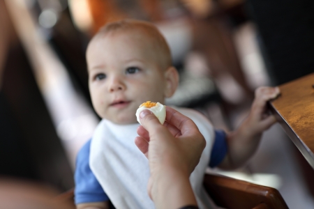 Baby Eating Solids - Eggs