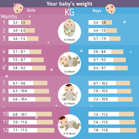 Baby First Year Weight Chart